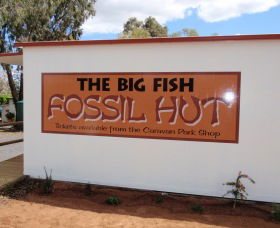 Big Fish Fossil Hut At Peak Hill - Sunshine Coast Guide 0