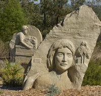 Heritage Sculptures at Pensioners Hill Lookout - Sunshine Coast Guide