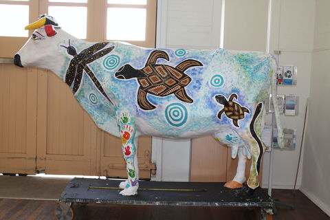 Daisy The Decorated Dairy Cow - Sunshine Coast Guide 1