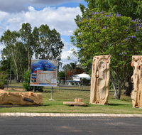 The Fossilised Forest Sculpture - Sunshine Coast Guide