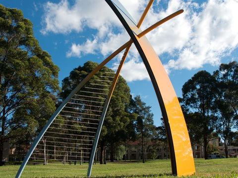 Sculpture Walk At WSU Campbelltown Campus - Sunshine Coast Guide 1