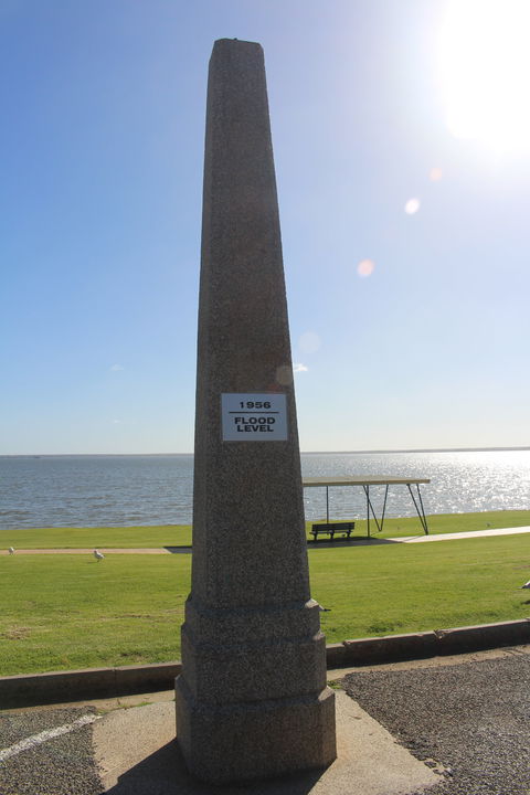1956 Flood Marker - Sunshine Coast Guide 0