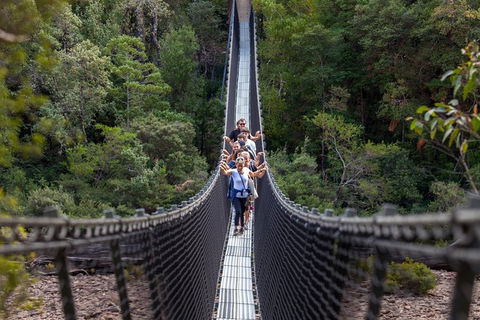 Tahune Airwalk Active Day Trip From Hobart Including Hastings Caves - Sunshine Coast Guide 0