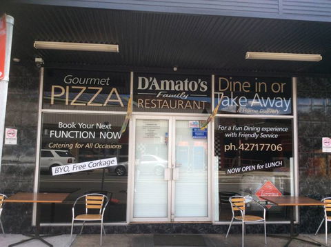 D'Amato's Family Restaurant - Sunshine Coast Guide 2