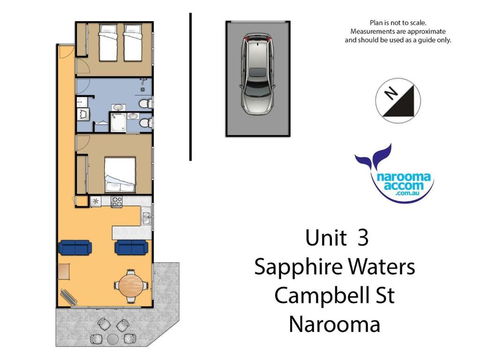 Sapphire Waters Unit 3 - Sunshine Coast Guide 4