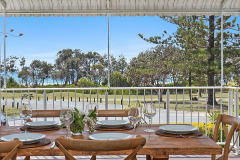 Oceanfront Beach House On Marine Parade - Sunshine Coast Guide 0