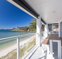 Sunrise Waters' 2/63 Soldiers Point Road - stunning waterfront property - Sunshine Coast Guide