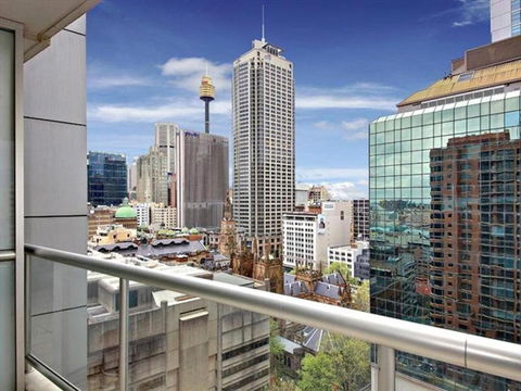 Accommodation Sydney - Kent Street Sydney CBD Top Floor 2 Bedroom Apartment With Balcony - Sunshine Coast Guide 3