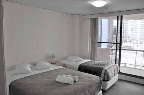Accommodation Sydney - Kent Street Sydney CBD Top Floor 2 Bedroom Apartment With Balcony - Sunshine Coast Guide 1