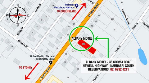 Aalbany Motel Narrabri - Sunshine Coast Guide 1