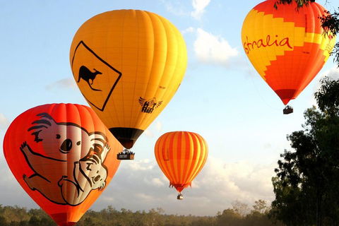 Natural Bridge & Springbrook Waterfalls Tour + Hot Air Balloon With Breakfast - Sunshine Coast Guide 0